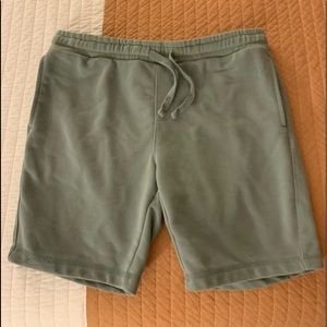 Green Sweatshorts